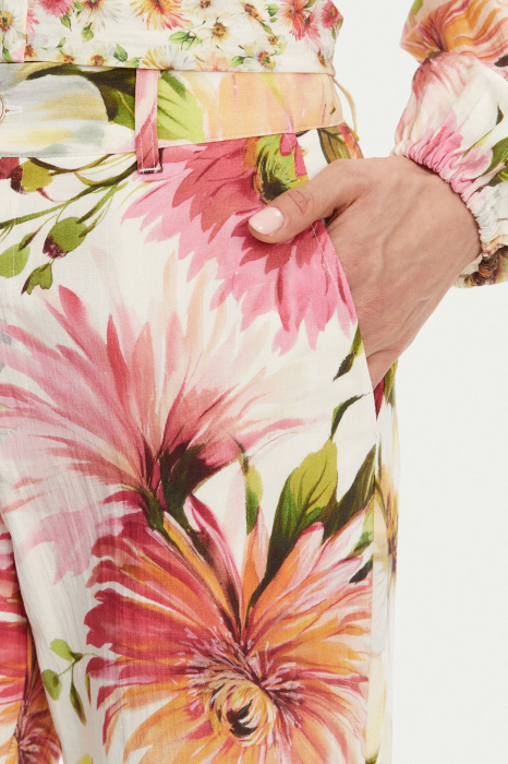 Guess W5GB46 Women's Floral-Print Pants [4]