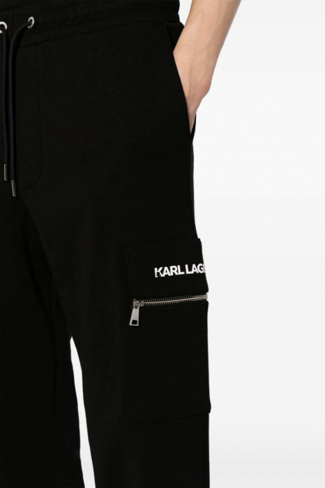 Pantaloni sport Karl Lagerfeld cu buzunar 3D [3]