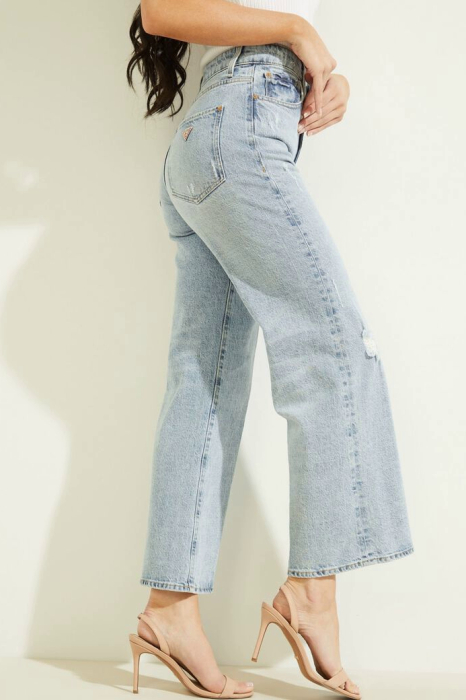 Blugi dama Wide Leg cu talie inalta Guess jeans W2YA17D4K32 [3]