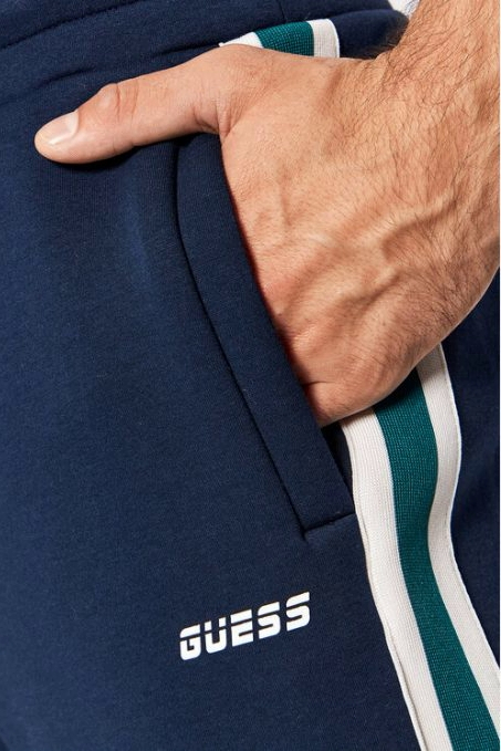 Pantaloni sport Guess cu slituri cu fermoar [8]