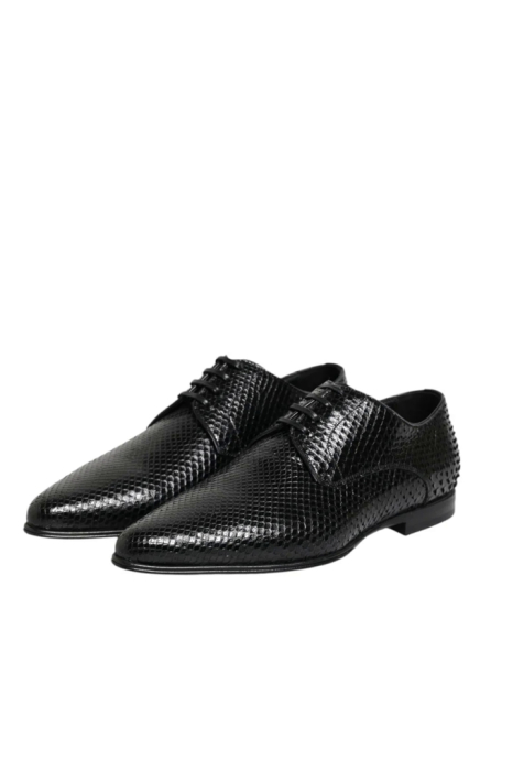 Pantofi Derby barbati Dolce & Gabbana din piele de piton [3]