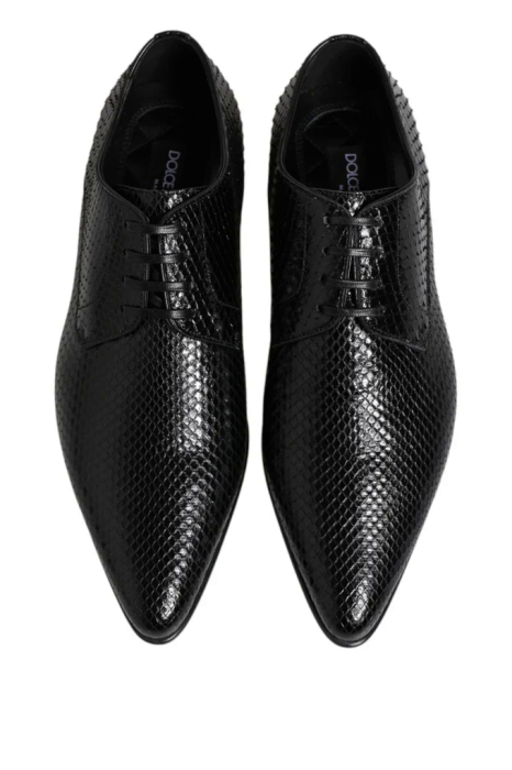 Pantofi Derby barbati Dolce & Gabbana din piele de piton [4]