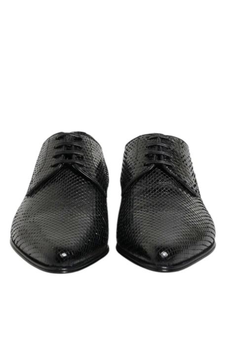 Pantofi Derby barbati Dolce & Gabbana din piele de piton [6]