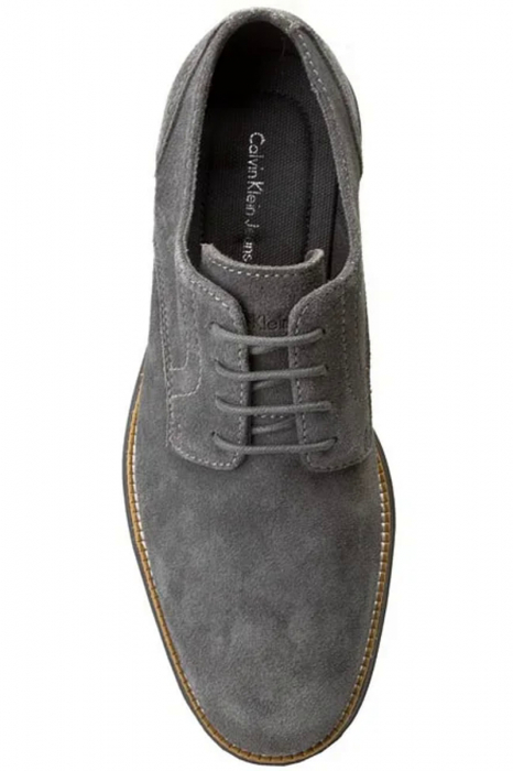Pantofi Calvin Klein Jeans Sean Suede SE8471 Graphite [4]
