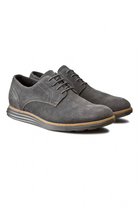 Pantofi Calvin Klein Jeans Sean Suede SE8471 Graphite [2]