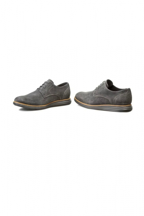 Pantofi Calvin Klein Jeans Sean Suede SE8471 Graphite [3]