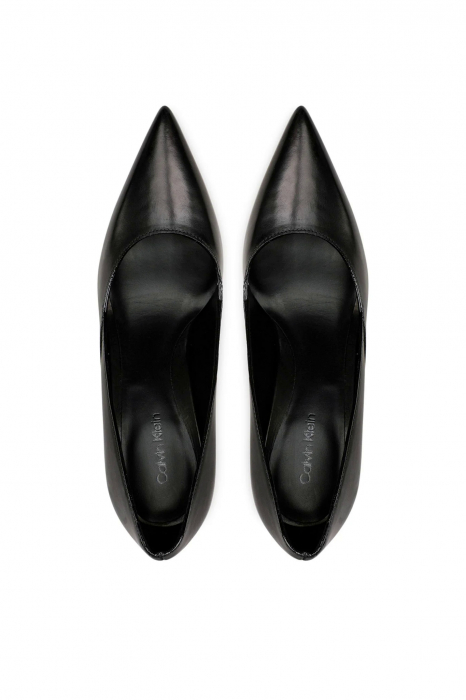 Pantofi cu toc subțire Heel Pump 90 Leather HW0HW01929 [4]