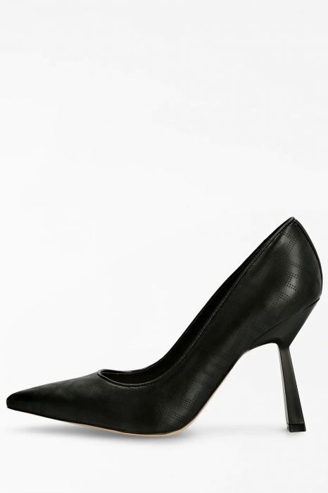 Pantofi Guess cu logo perforat si varf ascutit [2]