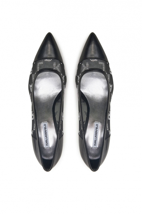 Pantofi cu toc subtire Karl Lagerfeld Sarabande KL30925A [9]