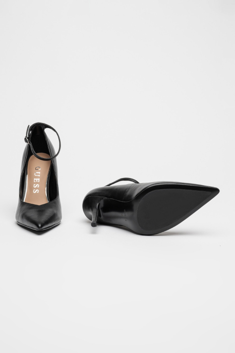 Pantofi de piele cu varf ascutit Guess FLFNPR [6]