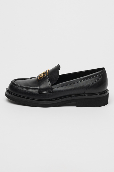 Pantofi loafer din piele Guess FLPSHU [2]