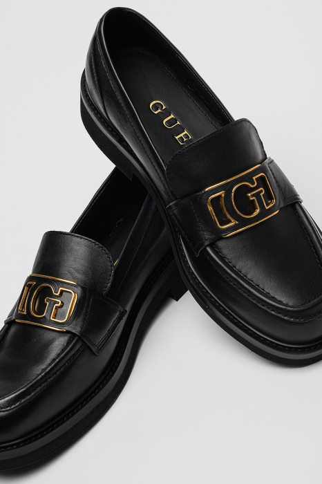 Pantofi loafer din piele Guess FLPSHU [6]