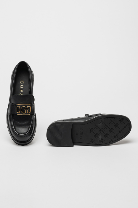 Pantofi loafer din piele Guess FLPSHU [5]