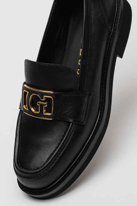 Pantofi loafer din piele Guess FLPSHU [7]