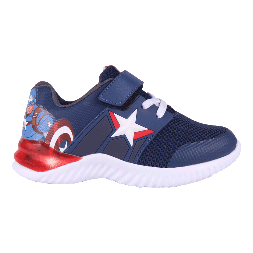 Pantofi sport cu luminite Capitan America, model 2300004696 [9]