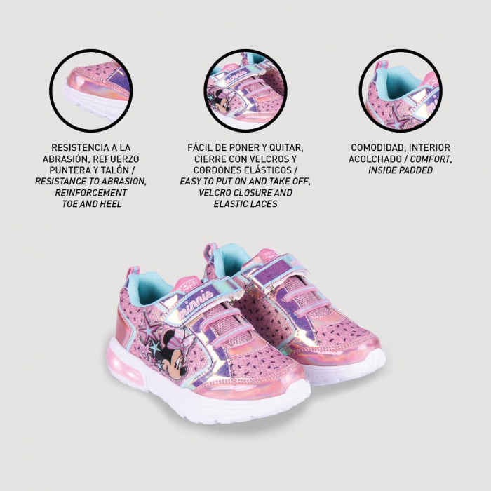 Pantofi sport cu luminite Minnie Mouse ,2300004681 [6]