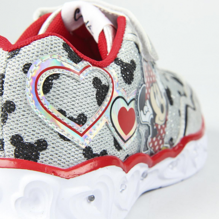 Pantofi sport cu luminite Minnie Mouse , Argintiu model 2300004629 [4]