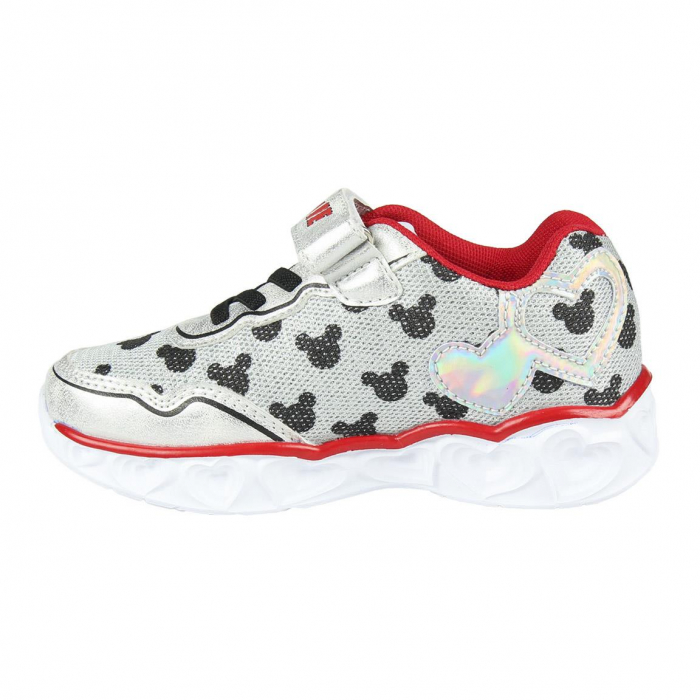 Pantofi sport cu luminite Minnie Mouse , Argintiu model 2300004629 [7]