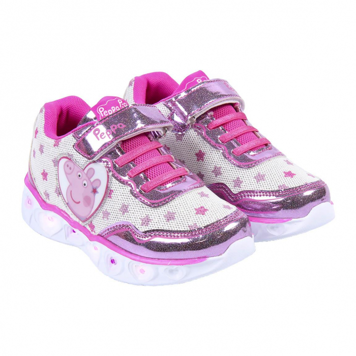 Pantofi sport cu luminite Peppa Pig, Roz,2300004991 [4]
