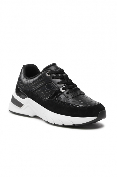 Pantofi sport dama Calvin Klein wedge de piele [2]