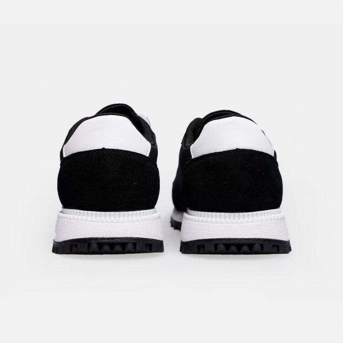 Pantofi sport Tommy Hilfiger din piele cu garnitura din piele ecologica [4]