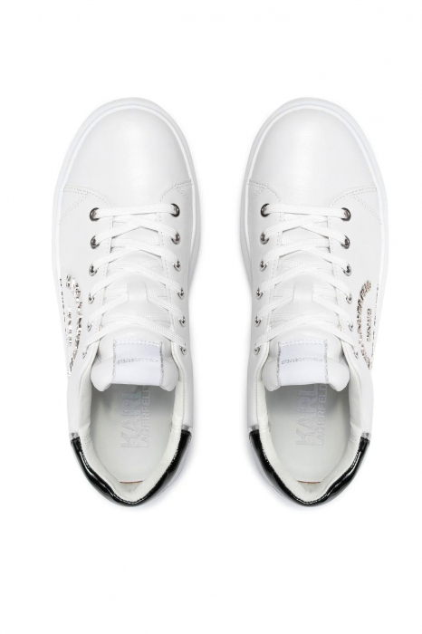 Pantofii sport Karl Lagerfeld de piele cu logo metalic [6]