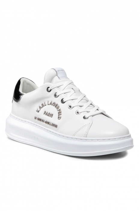 Pantofii sport Karl Lagerfeld de piele cu logo metalic [3]