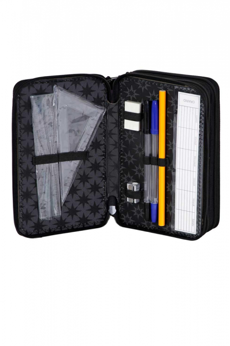 Pencil case Wednesday Chibi, Equipped, 3 compartments, 43 pieces [5]