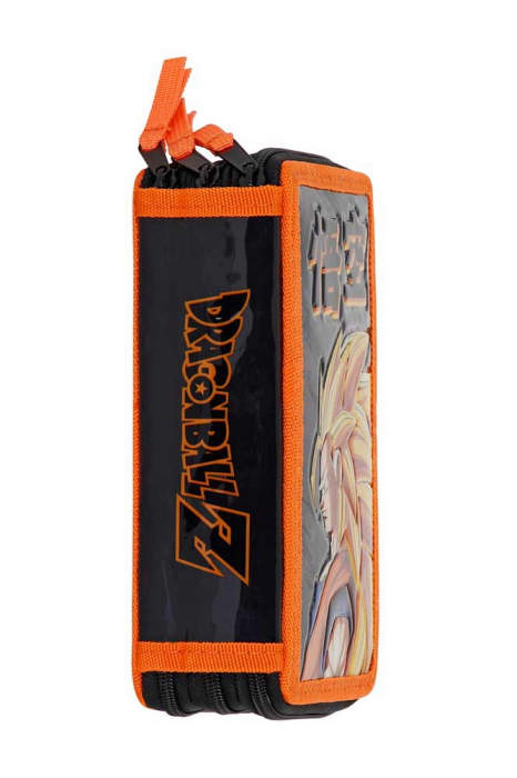 Dragon Ball Z Warrior pencil case, Equipped, 3 compartments, 43 pieces [4]