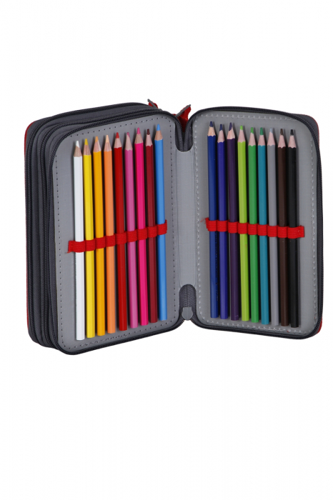 Penar Spiderman Rain, Echipat, 3 compartimente, 43 piese [7]