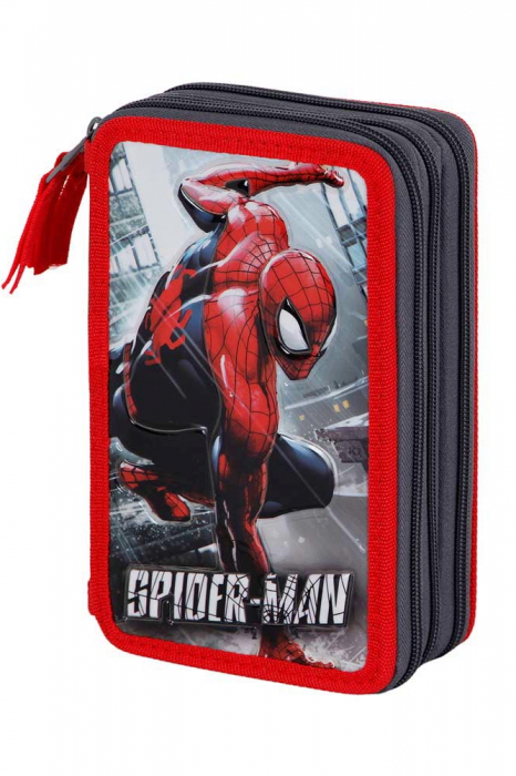 Penar Spiderman Rain, Echipat, 3 compartimente, 43 piese [3]