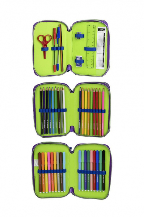 Penar Sonic Prime Echipat, 3 compartimente, 43 piese [2]
