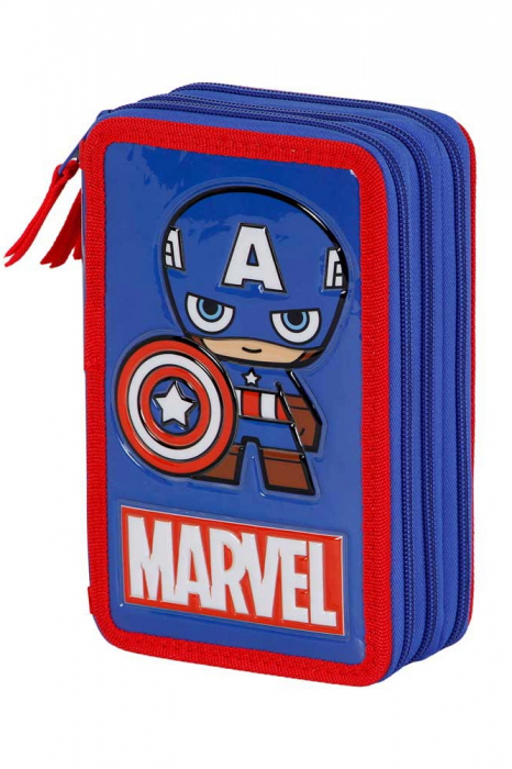 Penar Captain America Glory, Echipat, 3 compartimente, 43 piese [3]