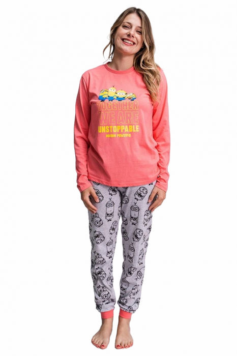 Pijama bumbac dama Minions 2900000396 [1]