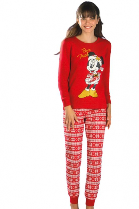 Pijamale Copii cu tematic de Craciun Minnie Mouse DY50C7129 [1]