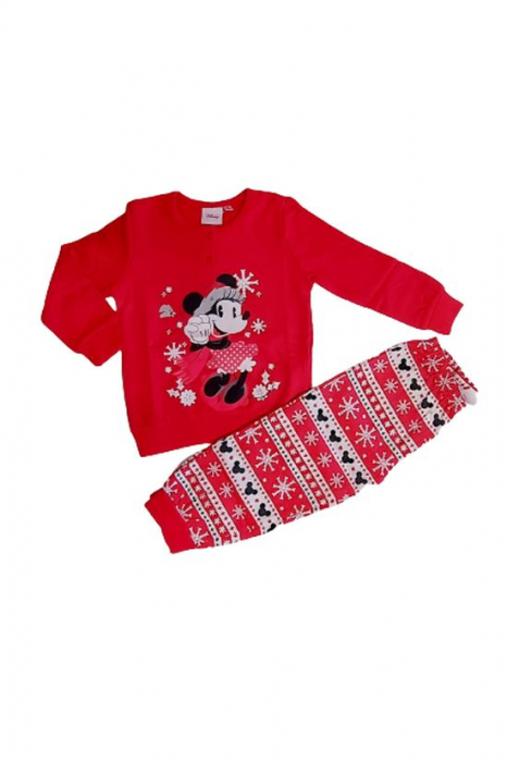 Pijamale Copii cu tematic de Craciun, Minnie Mouse [1]
