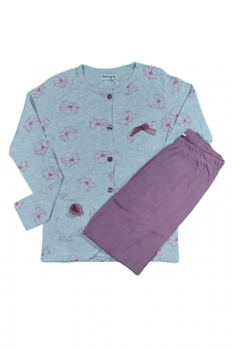 Pijamale dama maneci lungi Dolcissime 11224 [1]