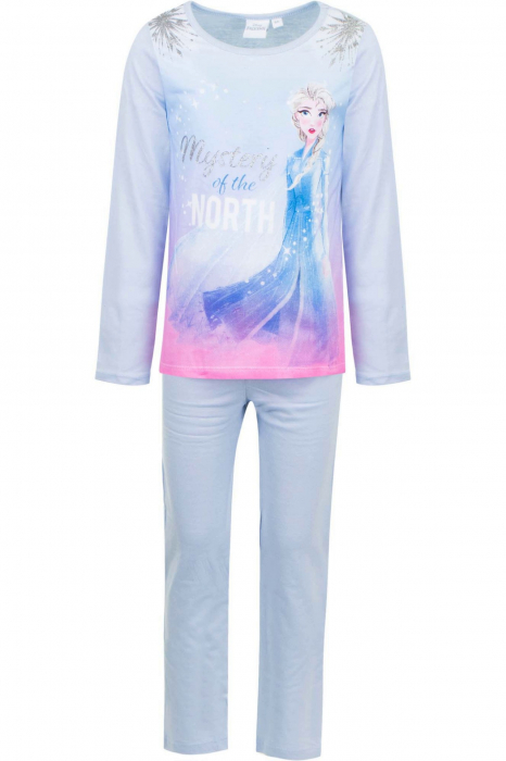 Pijamale lungi Frozen TH2040,culoare Albastru deschis, 8 ani [1]