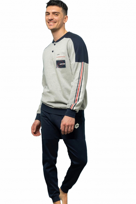 Pijamale lungi pentru barbati Lotto LP2100 [1]