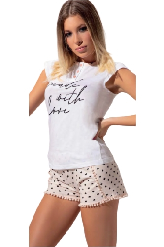 Women's short pajamas, Love and Bra 33199 [1]