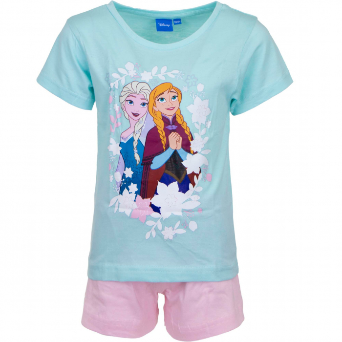 Pijamale scurte fete, Frozen II,Albastru, 2 ani [1]