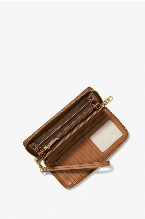 Portofel dama Michael Kors Parker de piele cu logo metalic [3]