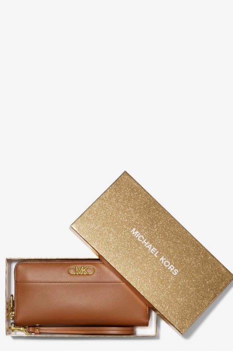 Portofel dama Michael Kors Parker de piele cu logo metalic [5]