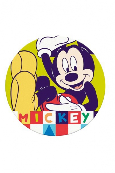 Prosop rotund Mickey Mouse, 150 X 150 CM Multicolor [1]