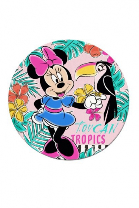 Prosop rotund Minnie Mouse, 150 X 150 CM Multicolor [1]