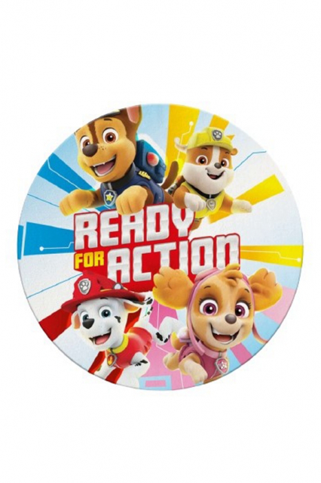 Prosop rotund Paw Patrol, 150 X 150 CM Multicolor [1]