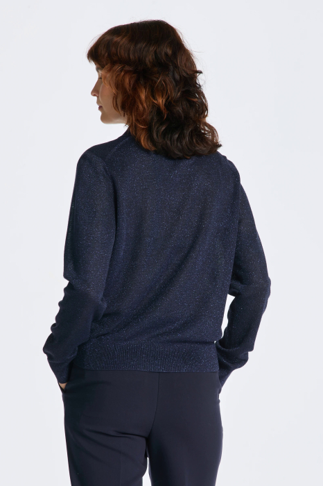 Pulover dama Gant Metallic LS Polo  4802149 [2]