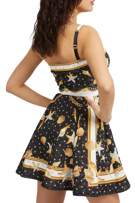 Guess dress with a nautical print and flared silhouette [2]
