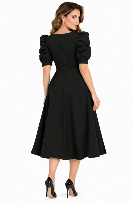 Rochie dama lunga StarShinerS in clos accesorizata cu pietre stras [2]