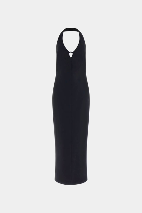 Guess Long, Form-Fitting Women's Dress with Halter Neckline W5PK1P [5]